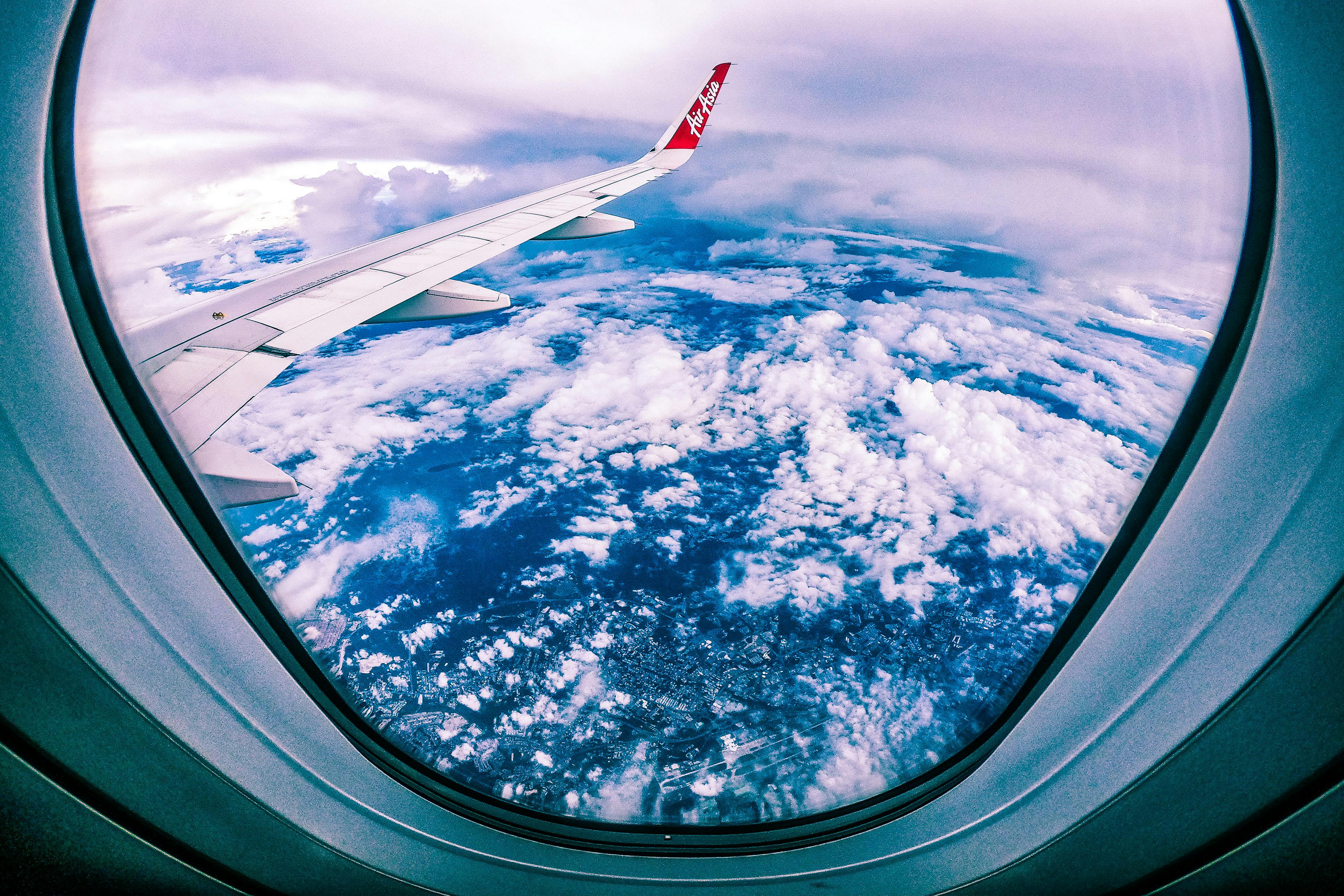 Plane Window Picture